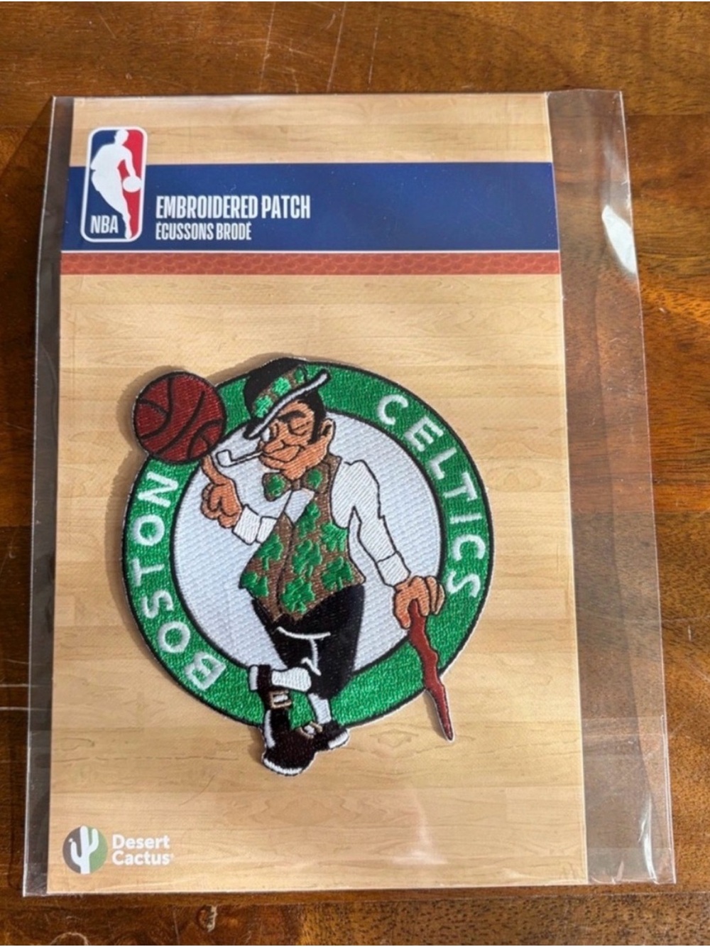 Stanley Green White Black Boston Celtics Embroidered Patch